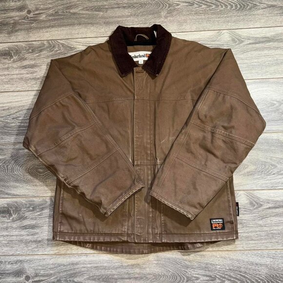 Vintage Brown Timberland Jacket - Picture 1 of 1